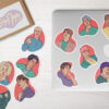 Say the Name Stickers