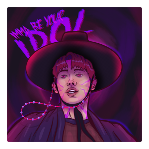 Wonho Demon Sticker