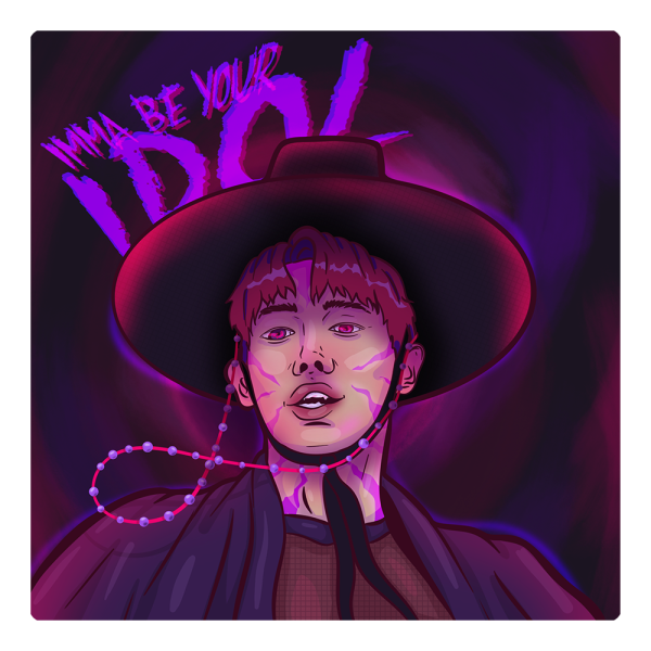 Wonho Demon Sticker